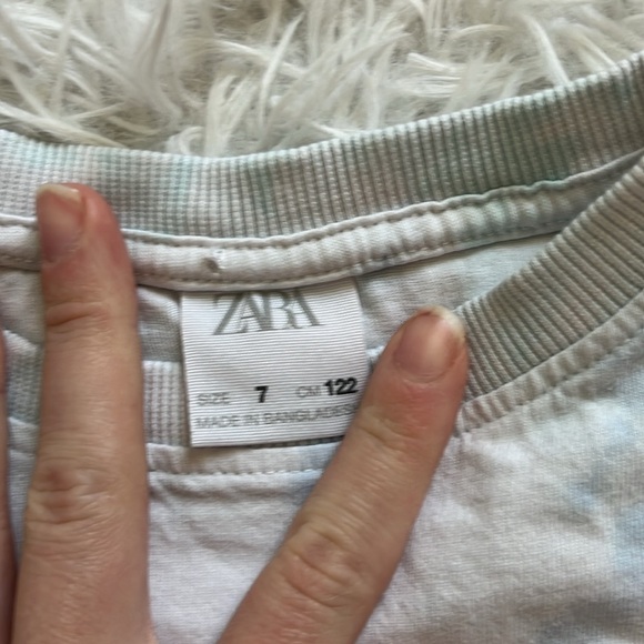 Zara Girls Tie Dye Tee shirt - Picture 3 of 6